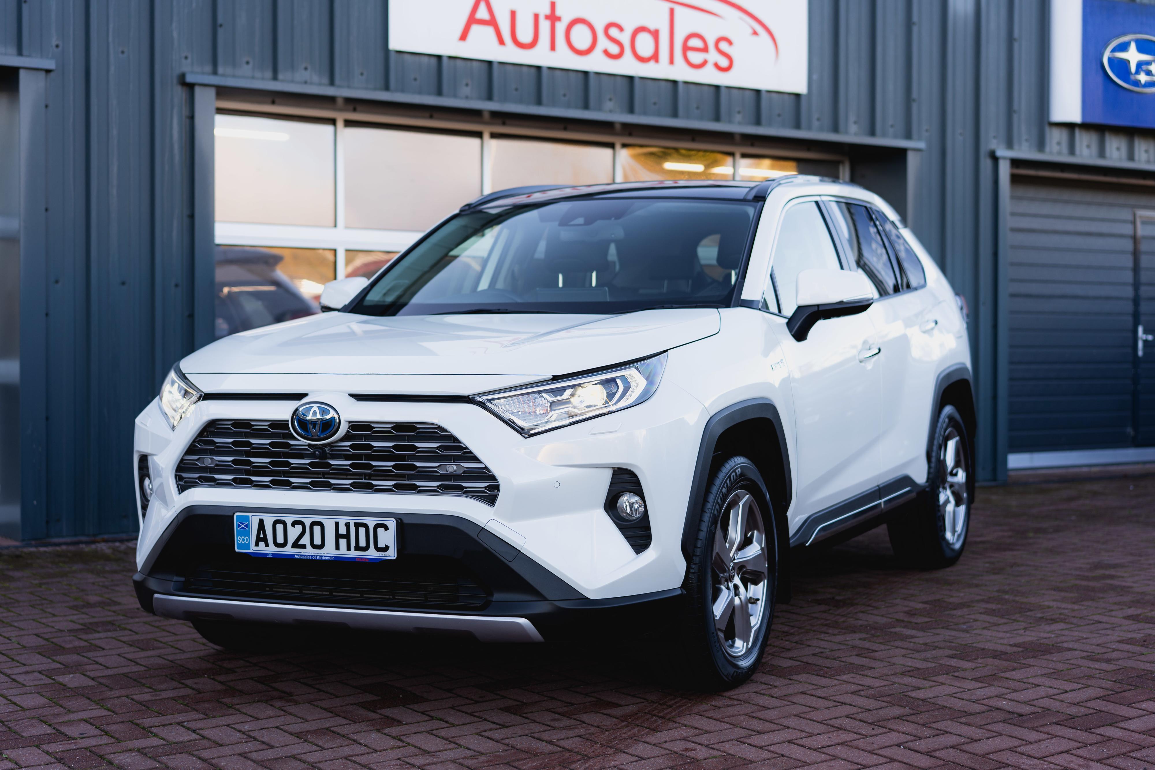 Toyota Rav4 2.5 Excel Hev 4X2 Cvt Hybrid Electric Pearl White