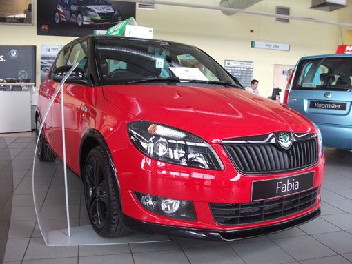 Skoda Fabia Monte Carlo at Derek Slack Motors