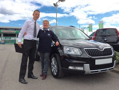 Andy meets old school teacher