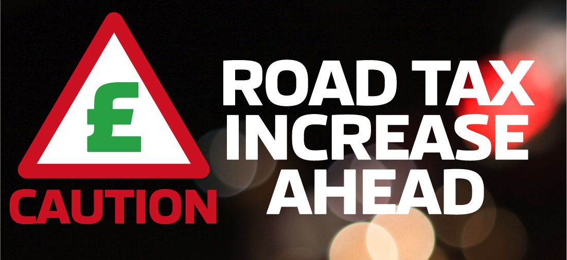 Road tax increases