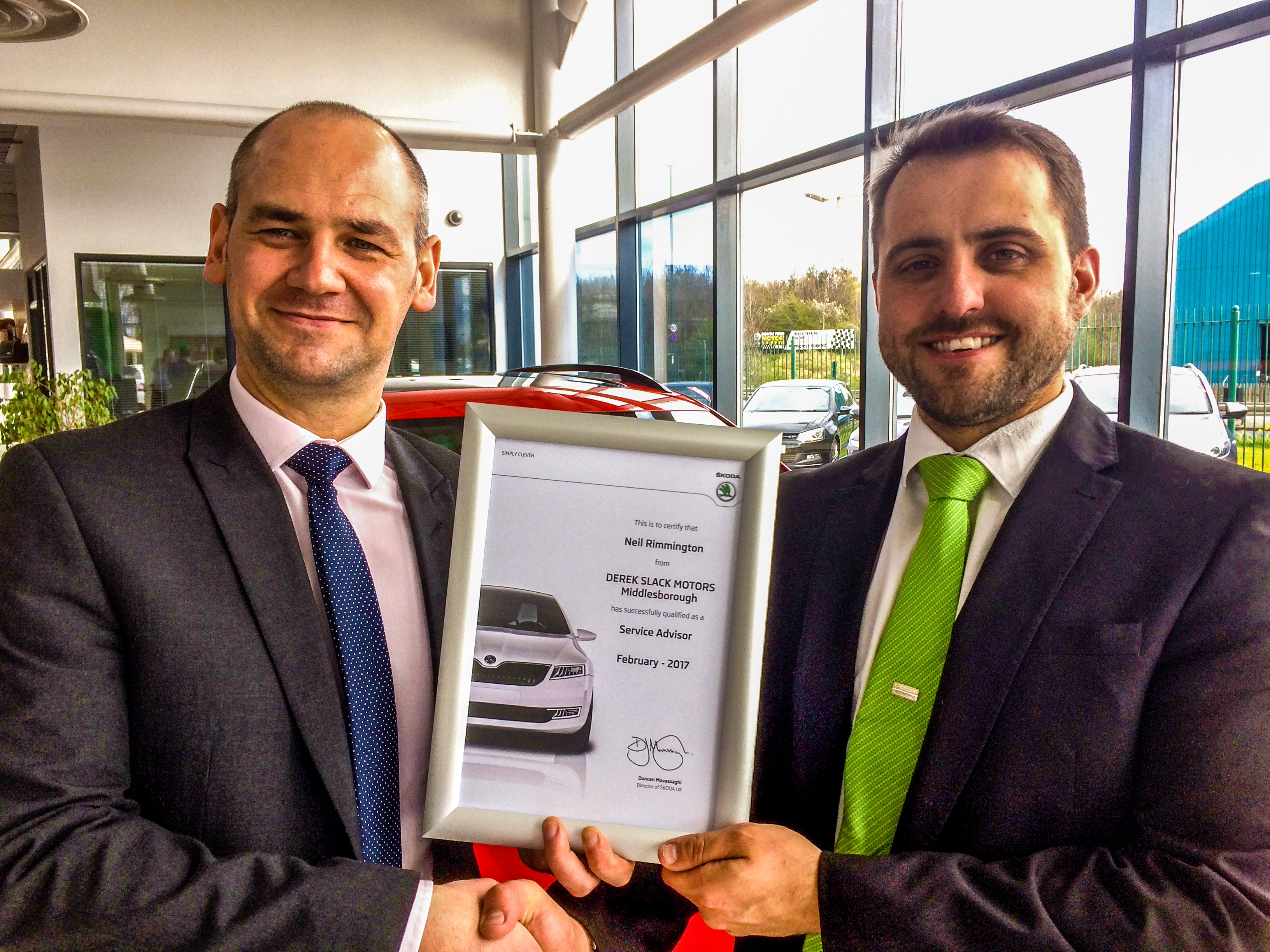 Neil Rimmington-Accreditation