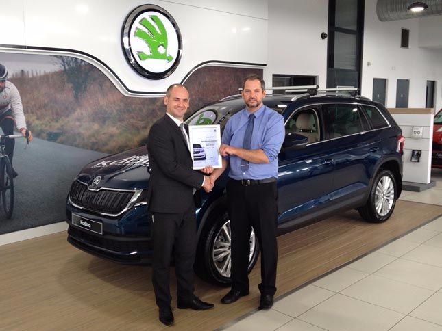 Graeme's a ŠKODA Master Technician... Again!