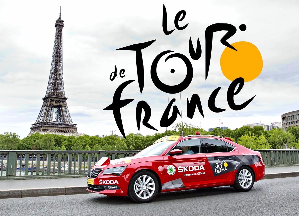 ŠKODA thirteenth time sponsor of Tour de France