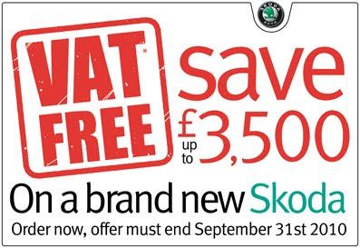 VAT FREE SKODA-MIDDLESBROUGH