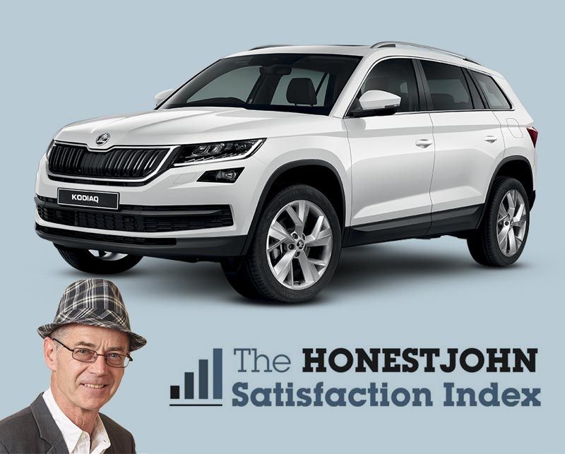 Satisfaction guaranteed: ŠKODA Kodiaq and Superb top the tables in the 2018 Honest John Satisfaction Index