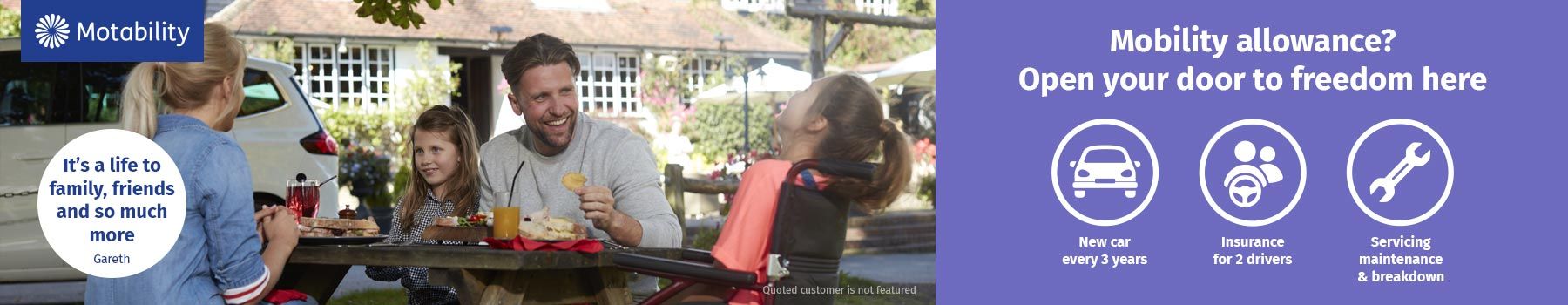 Great Motability Offers at Derek Slack Motors