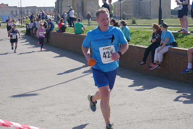 Peter Goes the Extra Mile for Charity