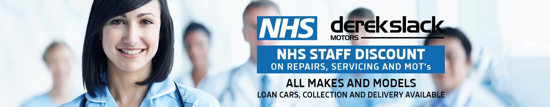 Service & MOT's at Derek Slack Motors