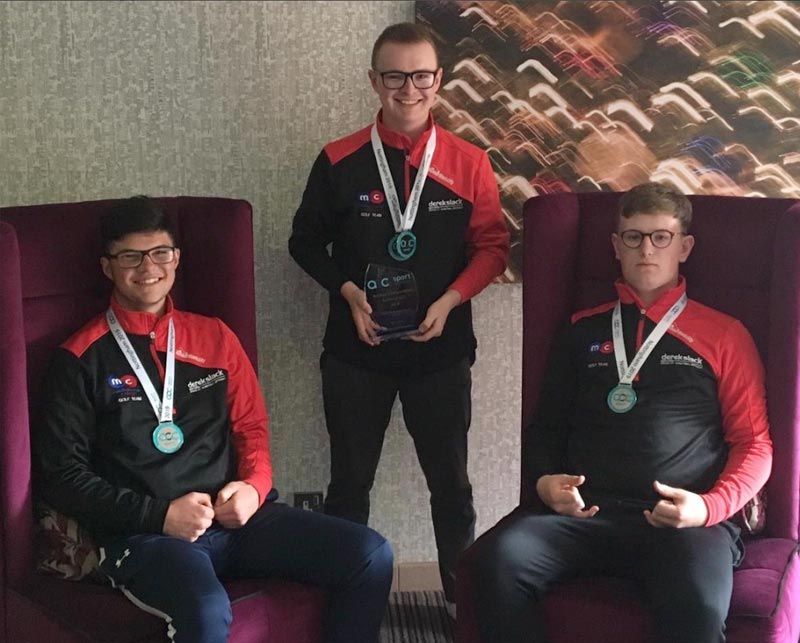 Middlesbrough College Golf Team Success