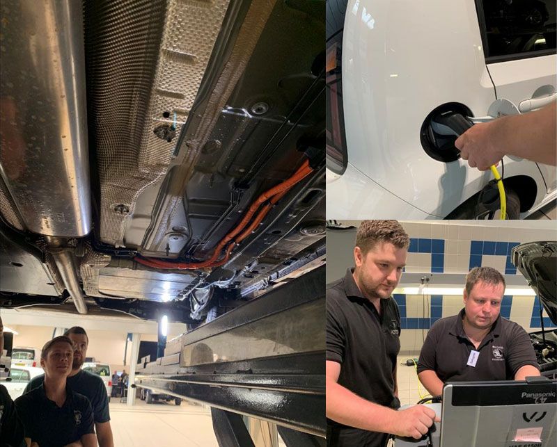 Our Technicians Take First Step on Electric Vehicle Journey